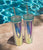 2 Pack Holographic Green Party Water Bottle new, never used
