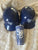 2 Scranton Wilkes Roughriders plastic helmets and