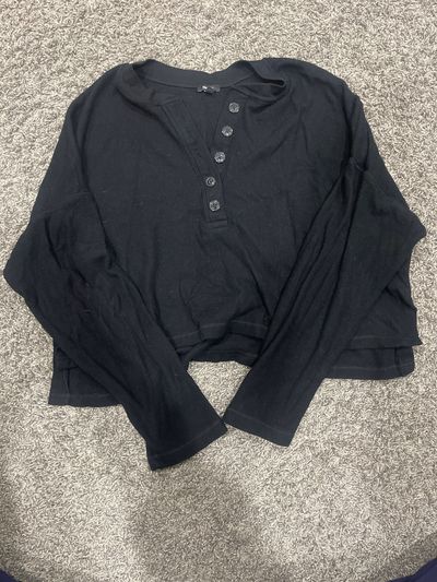 Express Black long sleeve- short waist length Women's - M