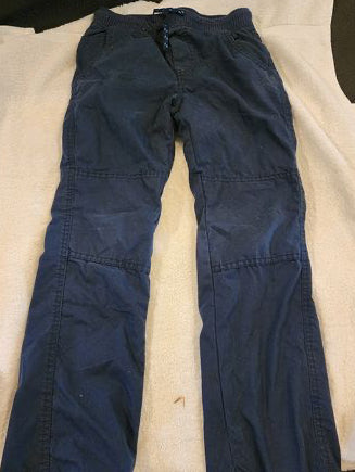 Cat n jack boys' blue pants feature an elastic pull-on waistband 6T/6
