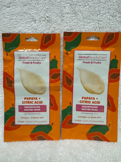 2 New Papaya and Citric Acid Face Masks 2 New Papaya and Citric Acid Face Masks
