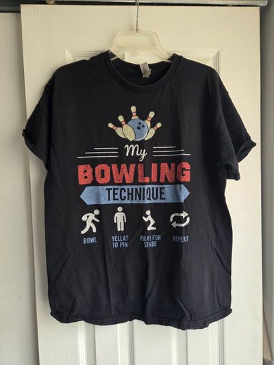 Gildan Bowling short sleeved shirt  Men's - L
