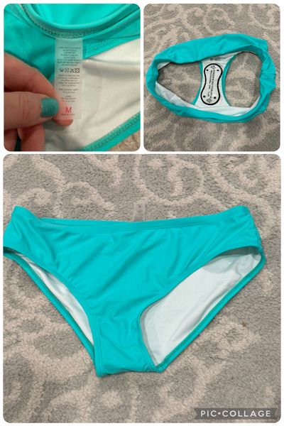 NWOT Womens size M aqua swim bottoms Women's - M