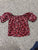 Old navy Floral velvet shirt 6T/6