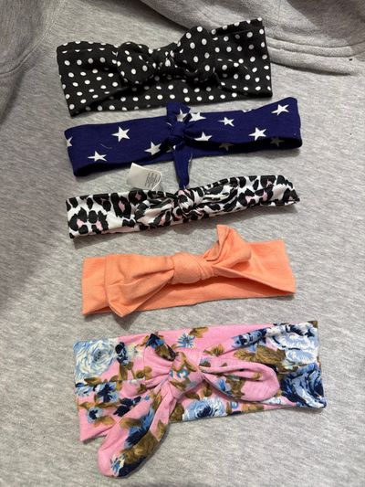 Headbands 3 for Toddlers Set of 5