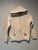 Abercrombie kids Zip up light gray hoodie 7-8