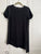 Alfani EUC black with white trim. Asymmetrical hem. Zip back.  SS Women's - M