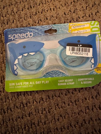 Brand new speedo shark goggles from target Retail $14