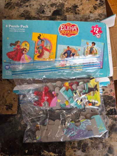 2 Disney Elena Puzzles