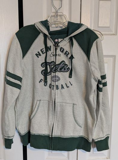 NFL Full zip new York Jets hoodie Women's - XL