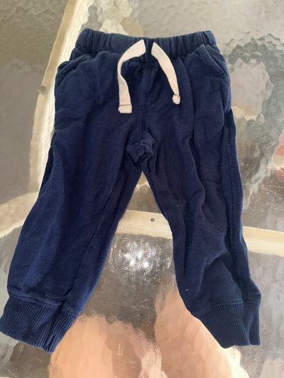 Carter's navy blue pants with drawstring 18 Months