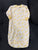 Carters White and yellow duck themed long sleeve zip up pj sack Newborn