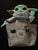 Mattel Star Wars Grogu Plush 10-inch Toy, makes sounds