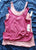 Nobo NEW SIZE 13/15 2 tank tops rose and plum Junior XL - 13