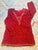Motherhood maternity 3/4 sleeve top Red print. Excellent condition. SFPF home Women's - S