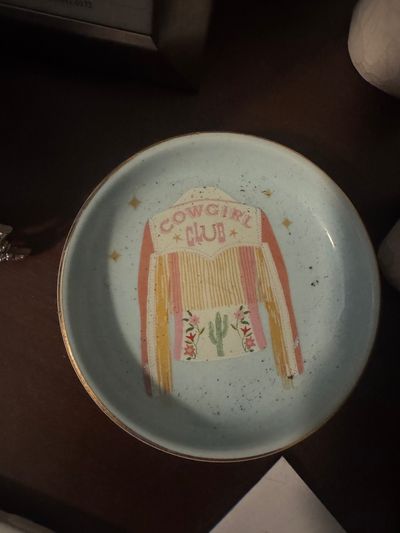 Cowgirl ring dish Cowgirl ring dish
