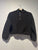 Old Navy Black 1/4 zip hoodie pullover 10-12