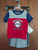 Quacker Jacks NEW 2 piece shorts and s/s baseball shirt 18 Months