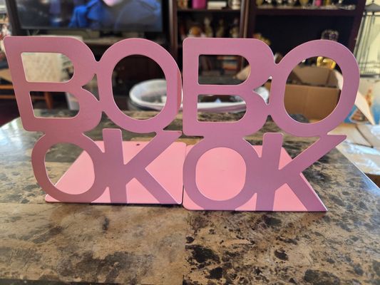 Metal Book ends