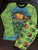 MINECRAFT Green MINECRAFT Pajamas Set- Size 6/7 6T/6