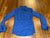In Vain Blue long sleeve button down shirt Women's - S