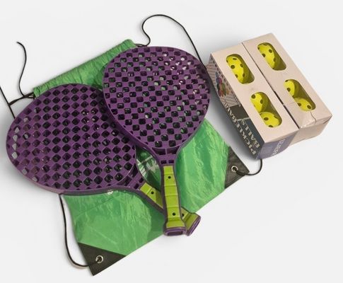 Pickle Ball with 2 packs of balls and carrying cas