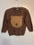 H&M Brown H&M Fuzzy Teddy Bear Sweater 2T