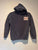 Goat Navy blue pullover hoodies zip w/ pink goat usa 7-8