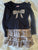 Freestyle two piece outfit size 7 Short and long sleeved shirt 7-8
