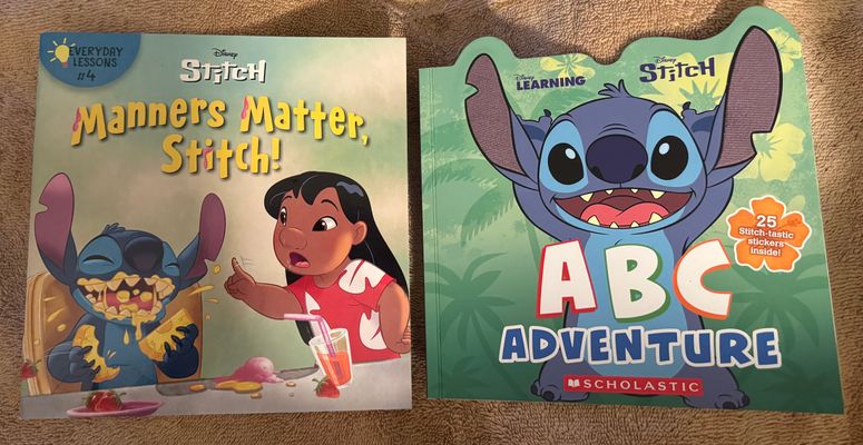 Scholastic NEW- Stitch ABC Adventure and Manners Matter
