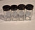 Spice Jars with Wooden Screw On Lids New, Unused