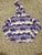 Jumping beans Purple fleece hoodie 6T/6