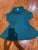 Old navy Green long sleeve turtleneck dress 3T