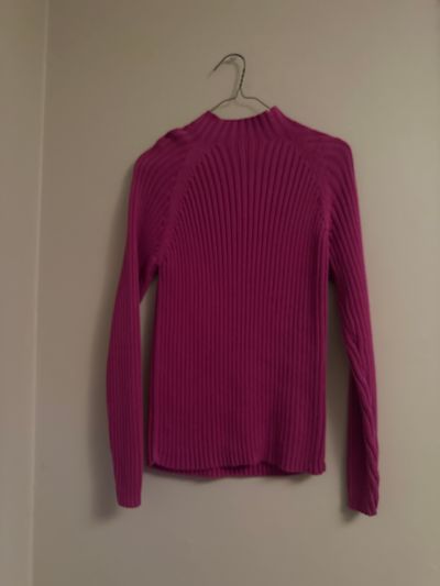 St Johns Bay Magenta Knit Sweater Junior L - 8