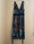 Dressbarn Blue/Brown/Black Dress Women's 10