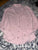 Beachlunchlounge Petal pink long sleeve cotton summer top Women's - L