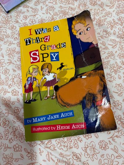 I was a third grade spy Cover bent but otherwise new condition never read