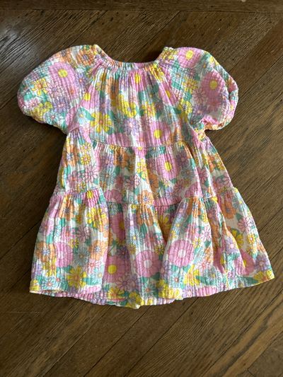 Wonder Nation Floral Dress 2T