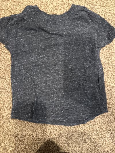 Cat and Jack grey short sleeve top shirt  18 Months