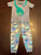 Carters Dino pj set with short sleeves and pants  2T
