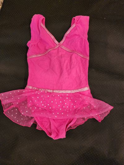 Danskin Now Pink Leotard with Tutu  size 4-5