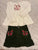 Gymboree Size 6 corduroy skort with matching size 7  long sleeve top 6T/6