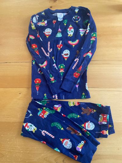 Hanna Anderson Christmas Pajamas 5T/5