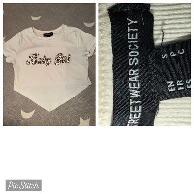 Streetwear Society Crop top baby girl Junior S - 2