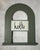 Brand New Home decor. Says hello and is green Brand New Home decor. Says hello and is a green rainbow  11 inch