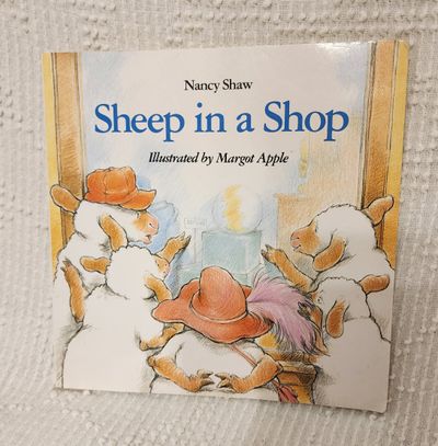 Sheep in a shop