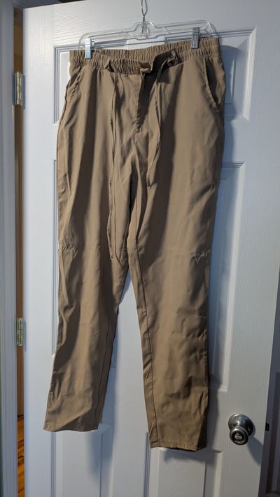 Unknown 100% polyester dressy type pants, elastic and drawstring Men's - M