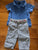 Polo Ralph Lauren Two piece boys logo outfit 9 Months