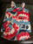 Childrens Place Red White &Blue Tie-Dyed Skirt Set -2pc 7-8