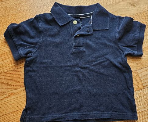 Children's Place Excellent condition Navy blue Polo shirt 18 Months